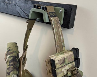 Tactical Range Belt Wall Mount - Organize Your Gear in Style