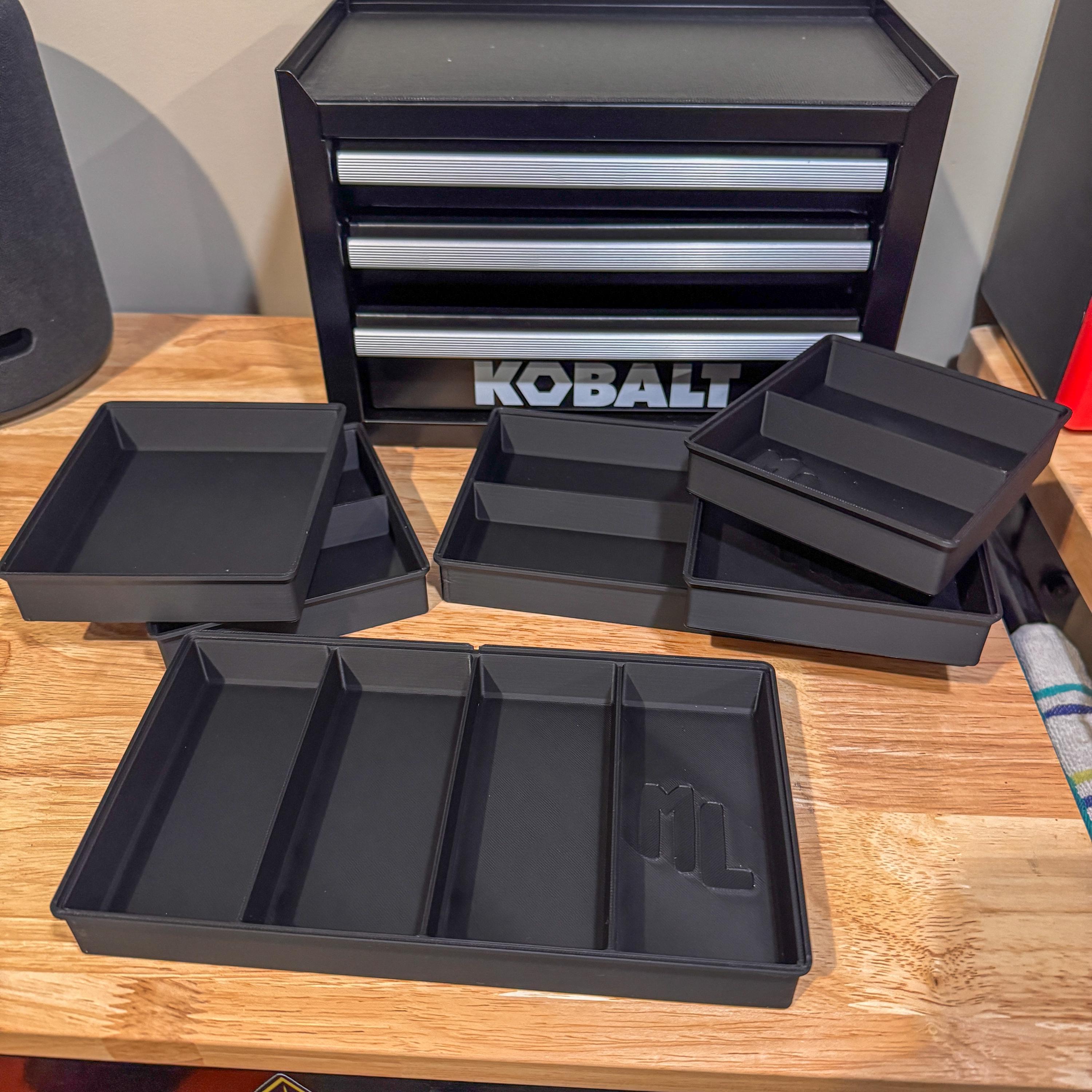 Custom Drawer Organizer Inserts for Kobalt Mini Toolbox – Friction ...