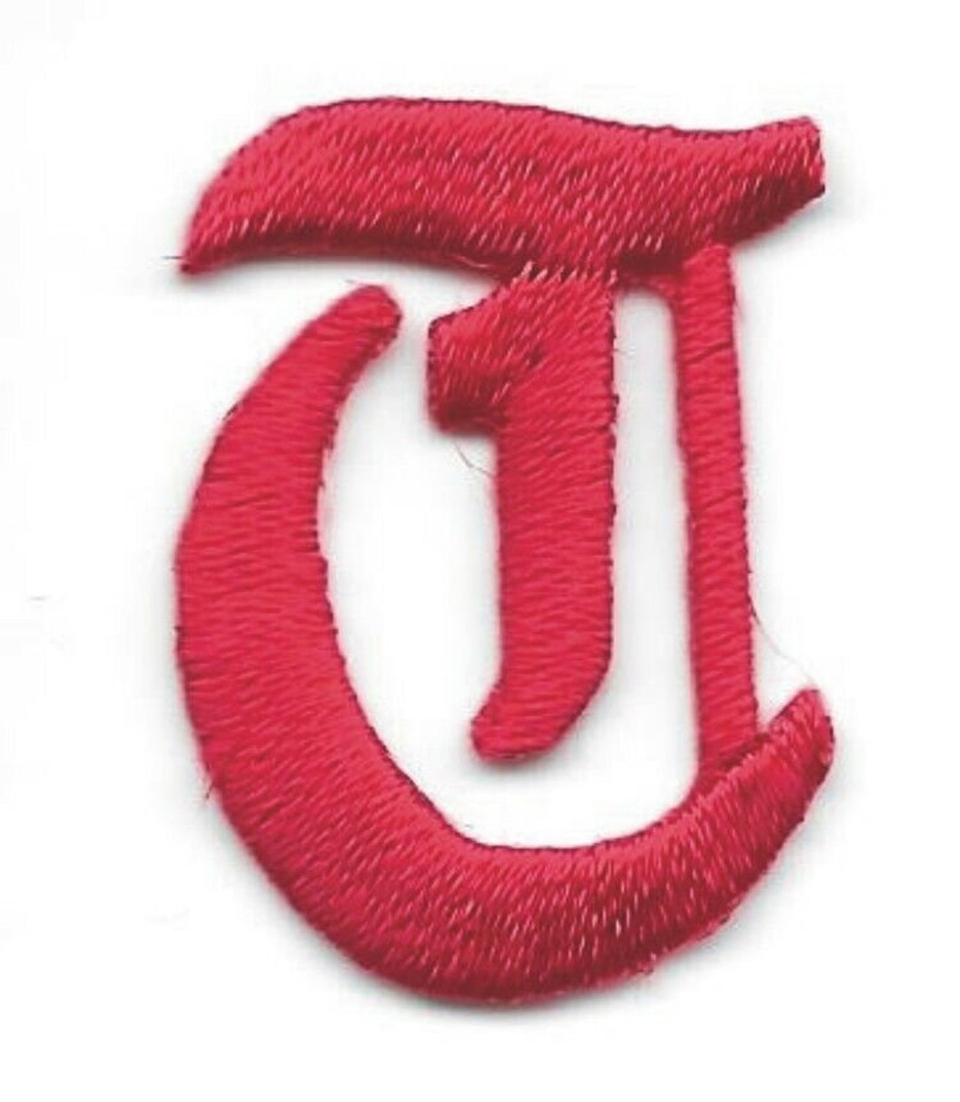 1 1/8 Fancy Red Old English Alphabet Letter T - Etsy