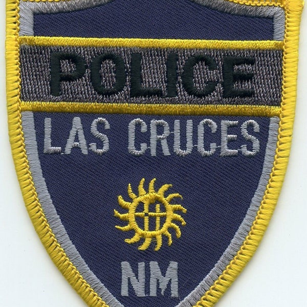 Old Style Las Cruces New Mexico Nm Police Patch