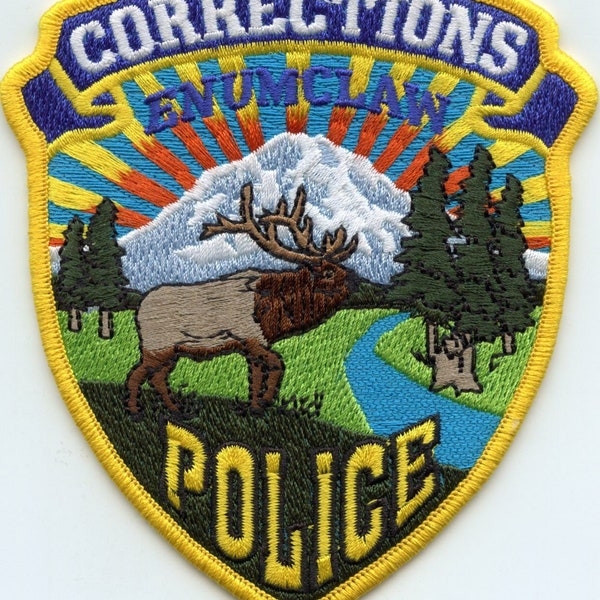 Enumclaw Washington Wa Doc Corrections Police Patch