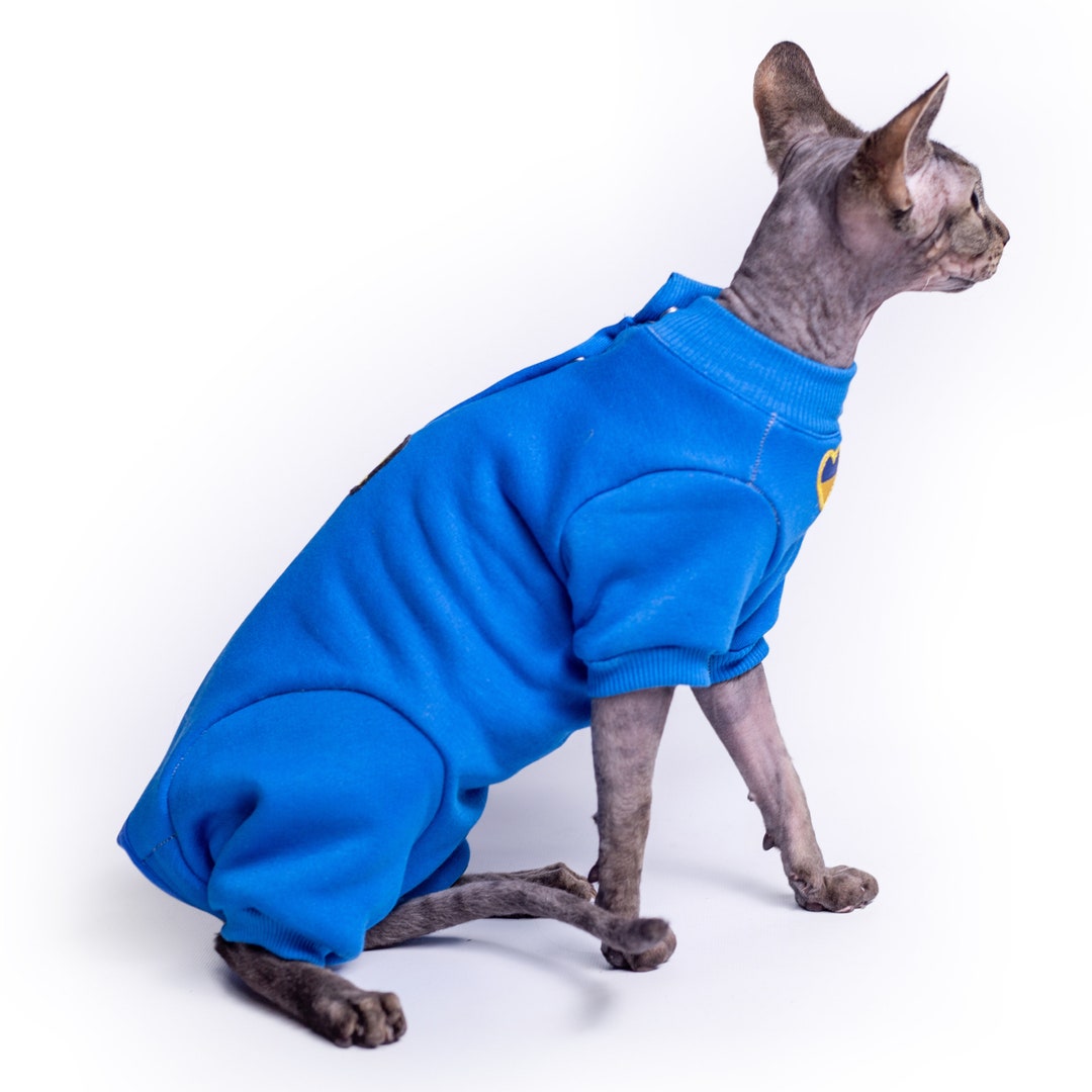 Cat Jumpsuit Elektro Sphynx Costume Sprinter Sphynx Fashion Etsy