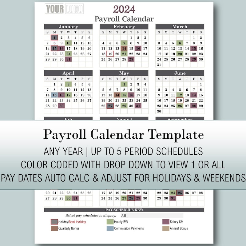 2026 Paycheck Schedule - Etsy