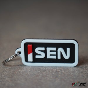 Ayrton Senna Keychain - Legendary Drivers Edition - F1 Keychain
