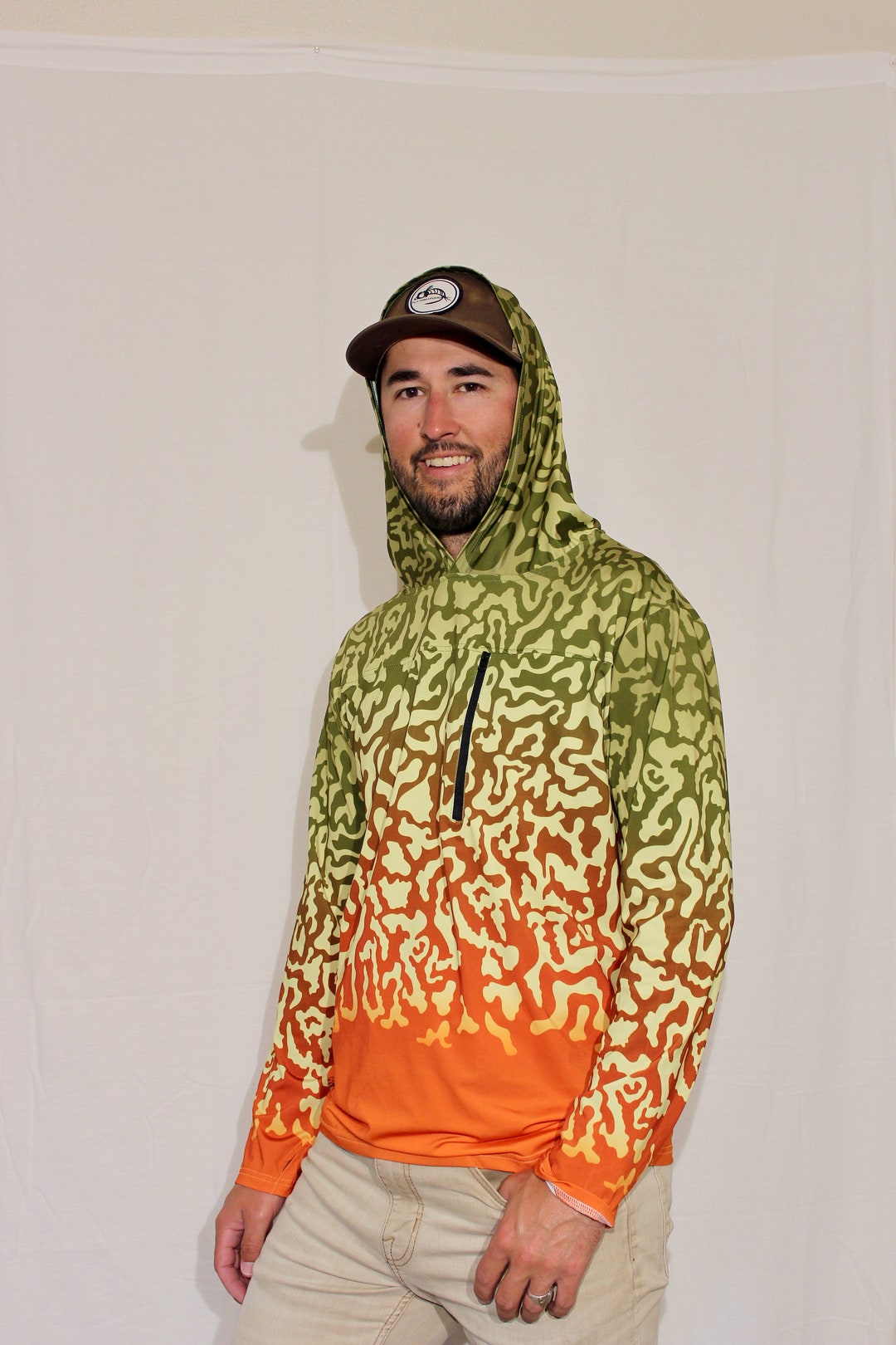 Hoodie Montagne / Truite main image 1