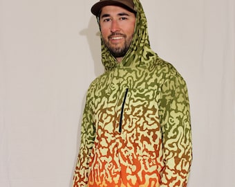 Tiger Trout UV Fly Fishing Hoodie