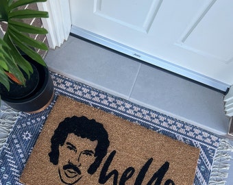 Hello Lionel Richie Doormat