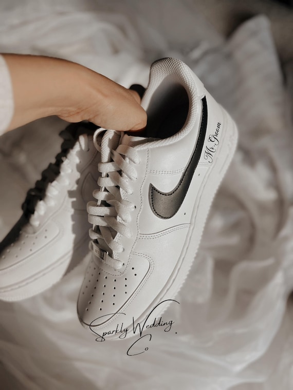 Personalized Groom Shoes with Name & Date