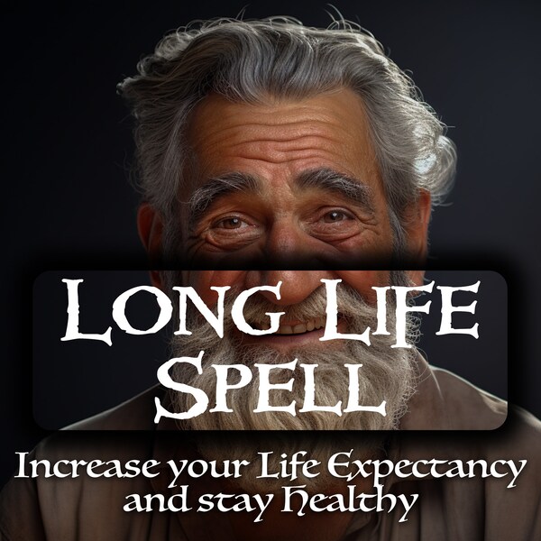 Increase Lifespan Spell to Live Longer: Parents Health Ritual Long Life Spell & Increase Life Expectancy Magic Bad Luck Removal FAST Healing