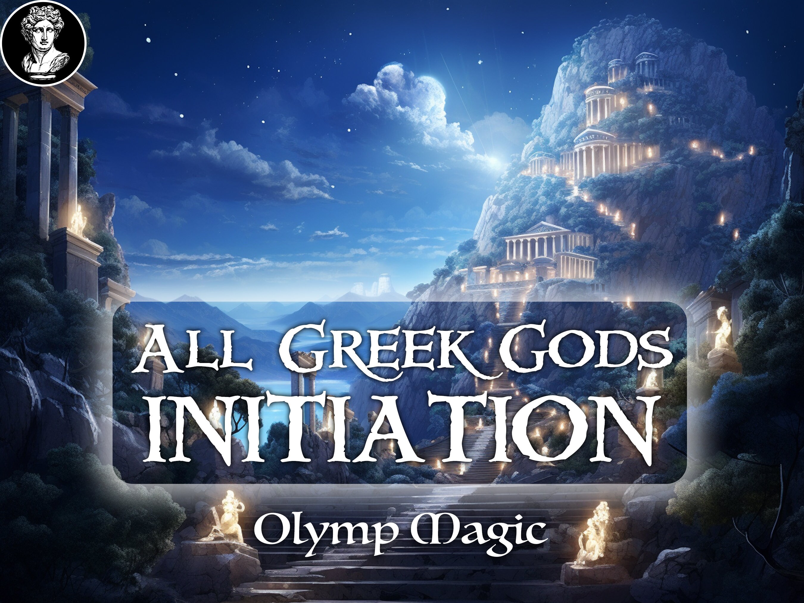 Initiate All GREEK GODS Zeus Pact Beautiful Ritual to