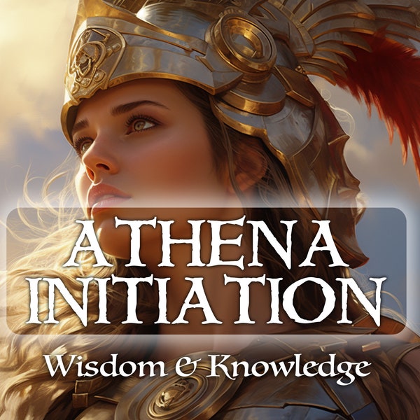 Athena-Initiation: Griechischer Gottpakt-Zauber, Intelligenz- und Schönheits-Gedächtnis-Zauber, um die Prüfung mit griechischer Magie, Göttinnen-Wissens-Zauberweisheit zu bestehen