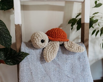 Taco the Sea Turtle | Handmade soft plushie | Gift