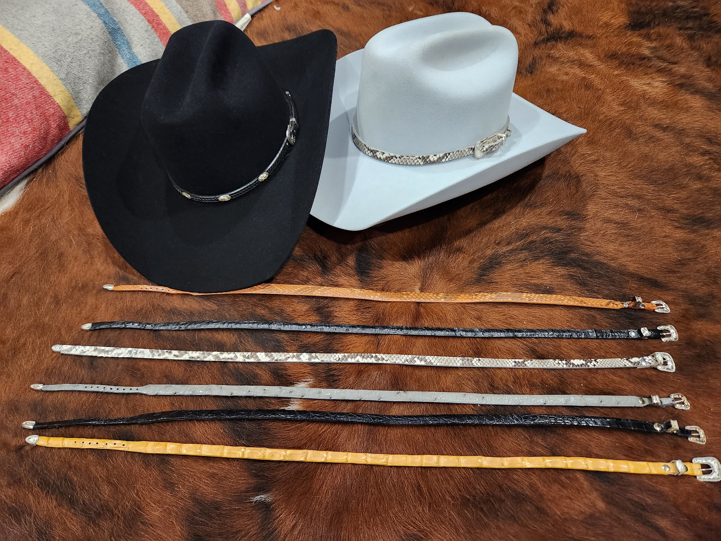 Rattlesnake hat band - Etsy 日本