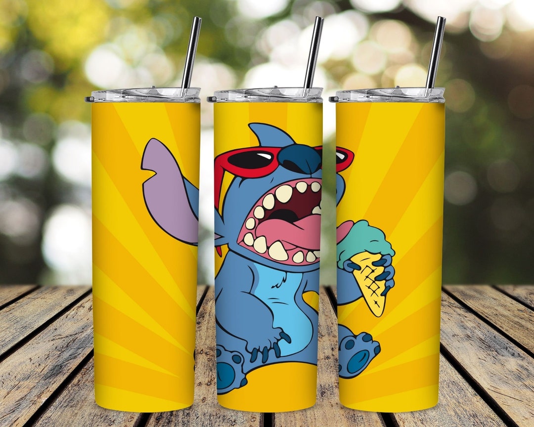 Stitch Tumbler Wrap Png 20 Oz Skinny Tumbler Wrap 20oz Tumbler Png ...