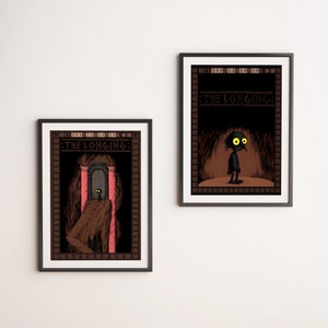 The Longing Poster Print | Gaming Poster | Room Decor | Wall Decor | Gaming Decor | Gaming Gifts | Video Game Poster | Video Game Print