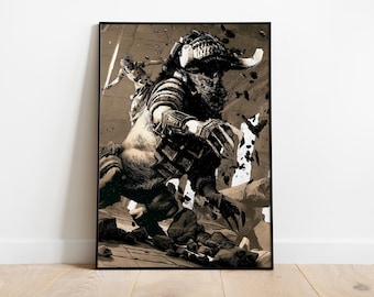 ワンダと巨像、複数のサイズあり、ビデオゲームポスター - Etsy 日本