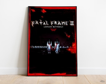 Fatal Frame II 2: Crimson Butterfly Framed Print Ad/poster