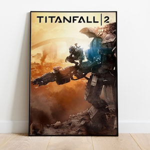 Titanfall 2 Poster Print | Gaming Poster | Room Decor | Wall Decor | Gaming Decor | Gaming Gifts | Video Game Poster | Video Game Print
