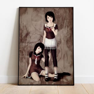 Fatal Frame Poster Print | Gaming Poster | Room Decor | Wall Decor | Gaming Decor| Gaming Gifts | Video Game Poster | Video Game Print