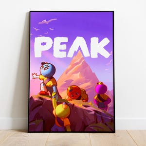 Peak Poster Print | Gaming Poster | Room Decor | Wall Decor | Gaming Decor| Gaming Gifts | Video Game Poster | Video Game Print
