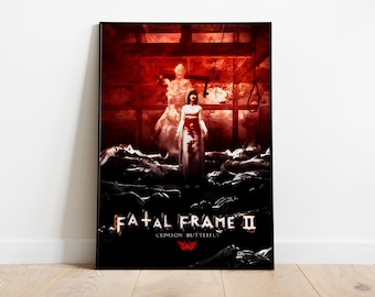 Fatal Frame II 2: Crimson Butterfly Framed Print Ad/poster