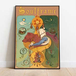 Soulframe Poster Print | Gaming Poster | Room Decor | Wall Decor | Gaming Decor| Gaming Gifts | Video Game Poster |  Video Game Print