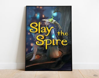 Slay the Spire Poster Print | Gaming Poster | Room Decor | Wall Decor | Gaming Decor| Gaming Gifts | Video Game Poster | Video Game Print