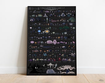 Hollow Knight Poster Print | Gaming Poster | Room Decor | Wall Decor | Gaming Decor| Gaming Gifts | Video Game Poster | Video Game Print