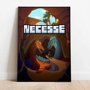 Necesse Poster Print | Gaming Poster | Room Decor | Wall Decor | Gaming Decor| Gaming Gifts | Video Game Poster | Video Game Print