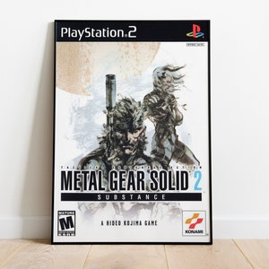 Metal Gear Solid Poster Print | Gaming Poster | Room Decor | Wall Decor | Gaming Decor| Gaming Gifts | Video Game Poster | Video Game Print