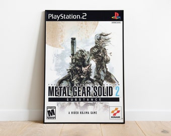 メタルギアソリッド4 ポスタープリント | ゲームポスター | ゲーム装飾