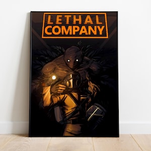 Lethal Company Poster Print | Gaming Poster | Room Decor | Wall Decor | Gaming Decor| Gaming Gifts | Video Game Poster | Video Game Print