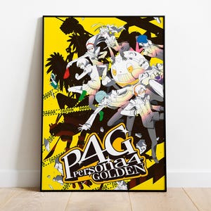 Persona 4 Poster Print | Gaming Poster | Room Decor | Wall Decor | Gaming Decor| Gaming Gifts | Video Game Poster |Video Game Print