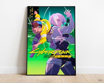 Cyberpunk 2077-posterafdruk | Gamingposter | Kamerdecoratie | Wanddecoratie | Gamingdecoratie| Gamingcadeaus | Videogameposter |  Videogameafdruk