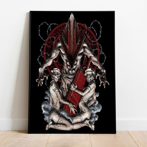 Silent Hill Poster | Gaming Poster | Zimmer Dekor | Wanddekoration | Gaming Dekor | Spiele Geschenke | Videospiel Poster | Videospiel Print