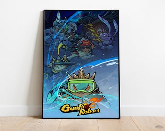 Gunfire Reborn Poster Print | Gaming Poster | Room Decor | Wall Decor | Gaming Decor| Gaming Gifts | Video Game Poster | Video Game Print