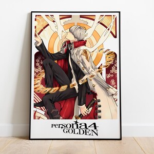 Persona 4 Poster Print | Gaming Poster | Room Decor | Wall Decor | Gaming Decor| Gaming Gifts | Video Game Poster |Video Game Print