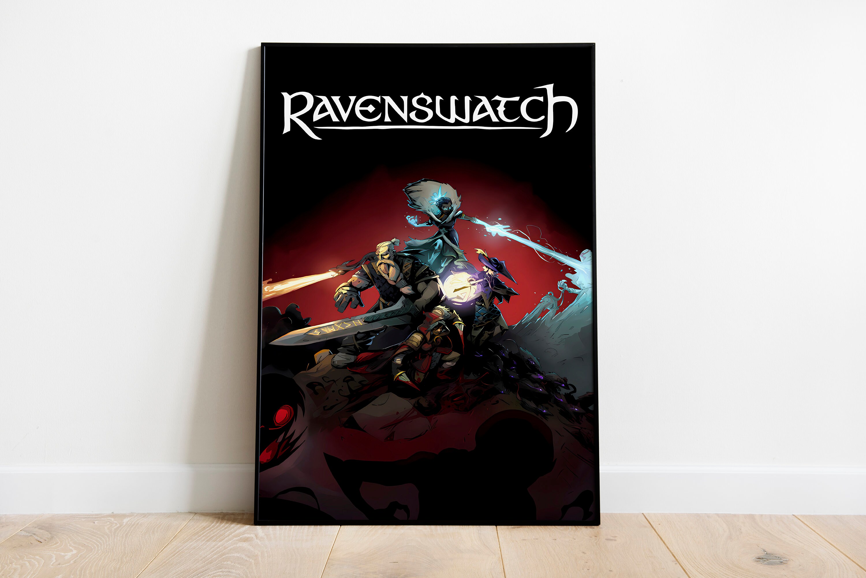 Ravenswatch Poster Print | Gaming Poster | Room Decor | Wall Decor | Gaming Decor | Gaming Gifts | Video Game Poster | Video Game Print