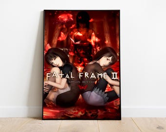 Fatal Frame II 2: Crimson Butterfly Framed Print Ad/poster