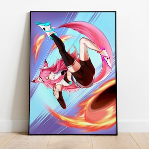 Omega Strikers Poster Print | Gaming Poster | Room Decor | Wall Decor | Gaming Decor| Gaming Gifts | Video Game Poster | Video Game Print