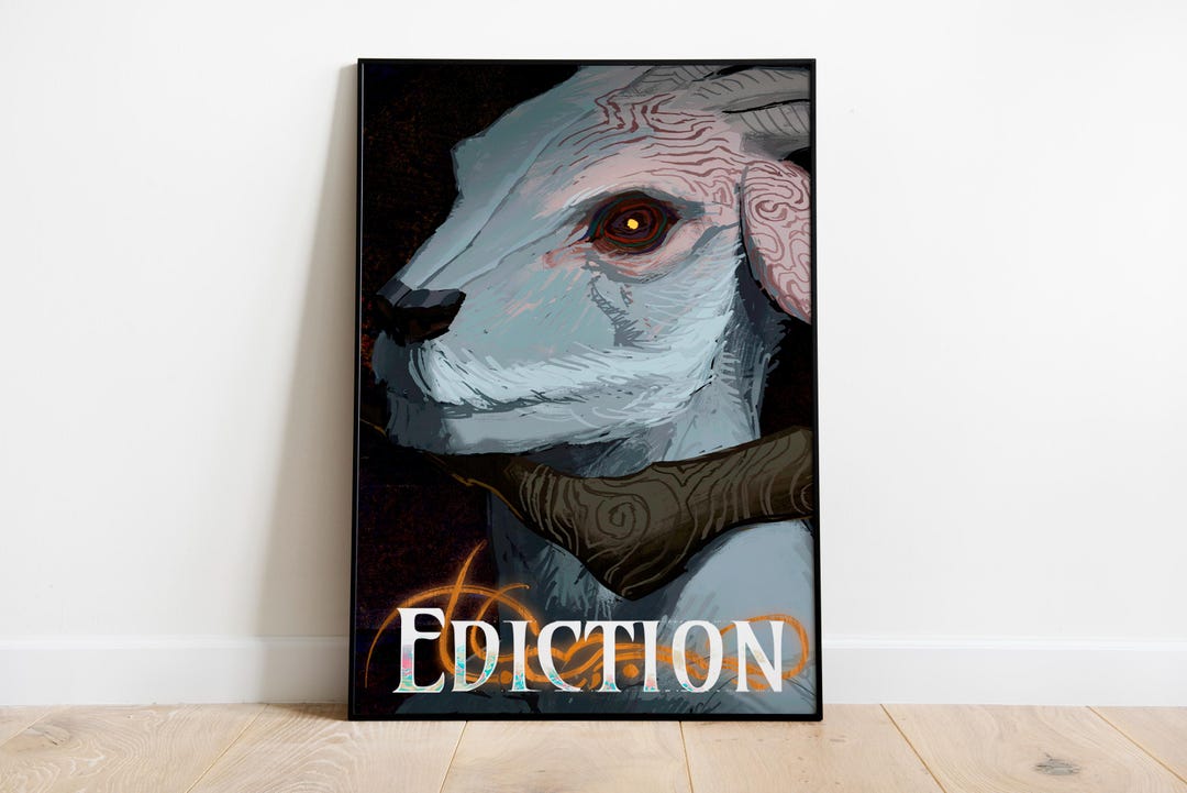 Ediction Ediction Poster Print | Gaming Poster | Room Decor | Wall Decor ...