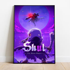 Skul Poster Print | Gaming Poster | Room Decor | Wall Decor | Gaming Decor | Gaming Gifts | Video Game Poster | Video Game Print