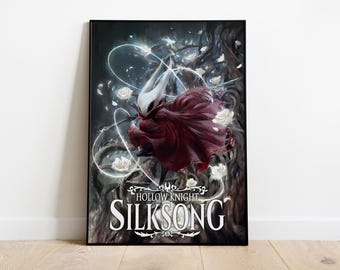 Hollow Knight Poster Print | Gaming Poster | Room Decor | Wall Decor | Gaming Decor| Gaming Gifts | Video Game Poster | Video Game Print