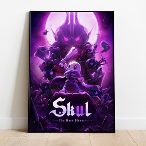 Skul Poster Print | Gaming Poster | Room Decor | Wall Decor | Gaming Decor | Gaming Gifts | Video Game Poster | Video Game Print