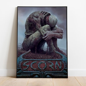 Scorn Poster Print | Gaming Poster | Room Decor | Wall Decor | Gaming Decor| Gaming Gifts | Video Game Poster | Video Game Print