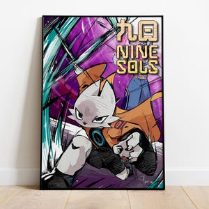 Nine Sols Poster Print | Gaming Poster | Room Decor | Wall Decor | Gaming Decor| Gaming Gifts | Video Game Poster | Video Game Print