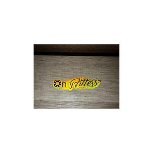 goldfarbener Onyx Aufkleber