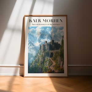 Kaer Morhen | Lo Stregone | Lo Stregone Lo Stregone | Download digitale | Arte murale | Locandina di The Witcher