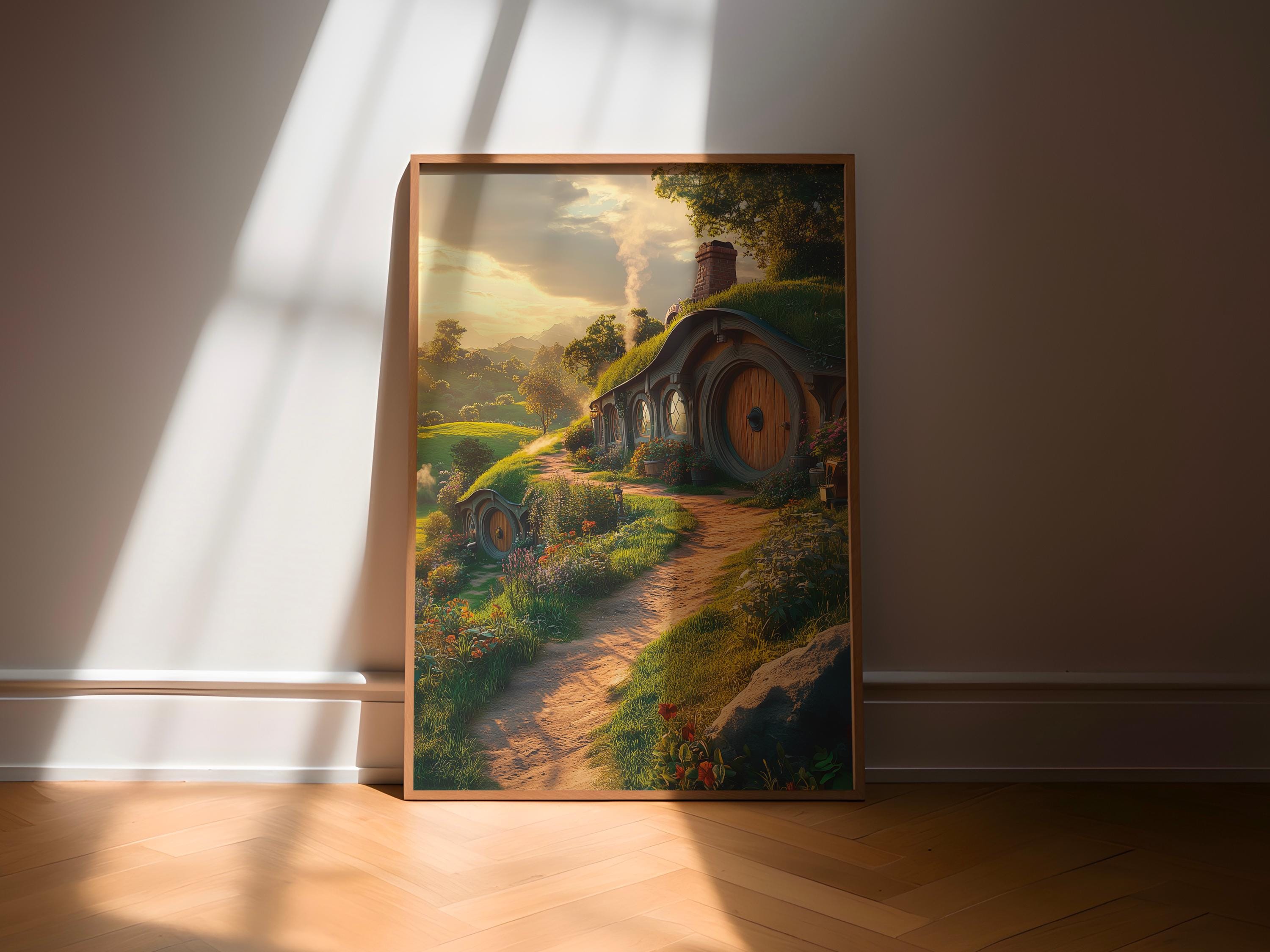 The Shire | Lord of the Rings | LOTR Art | Digital Download | Wall Art ...