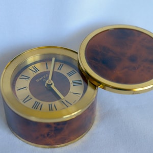 Swiza Quartz Clock - Etsy